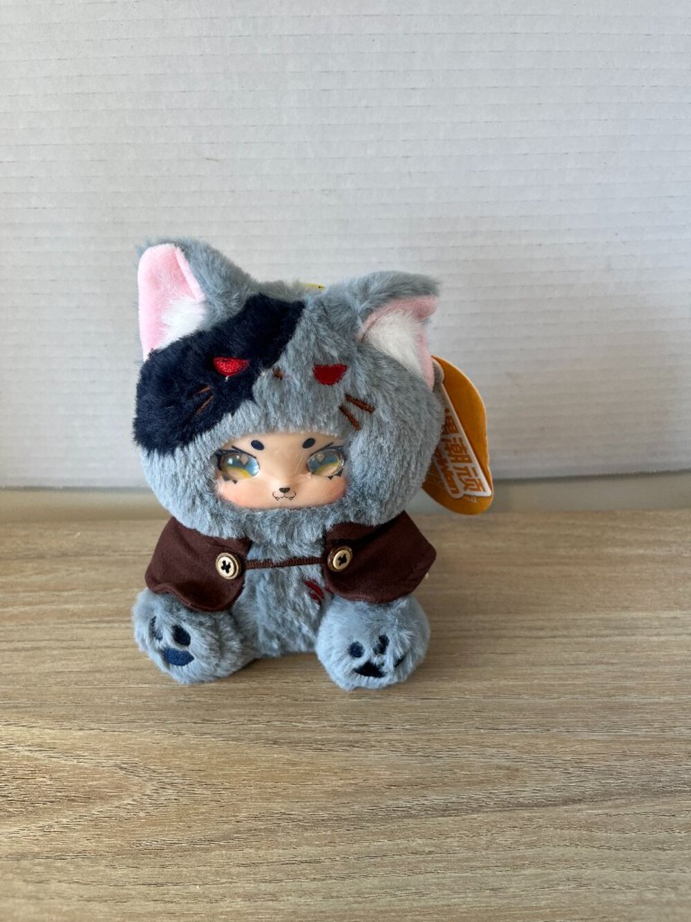 Night Roles Series Bandit Kitty Plush Charm
